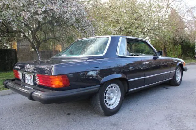 mercedes benz 380slc coupe 7k miles 1-collector owner very rare r107 560sl 500sl