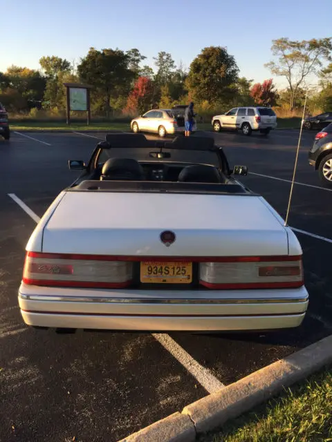 1990 cadillac allante base convertible 2-door 4.5l ***** no reserve*****