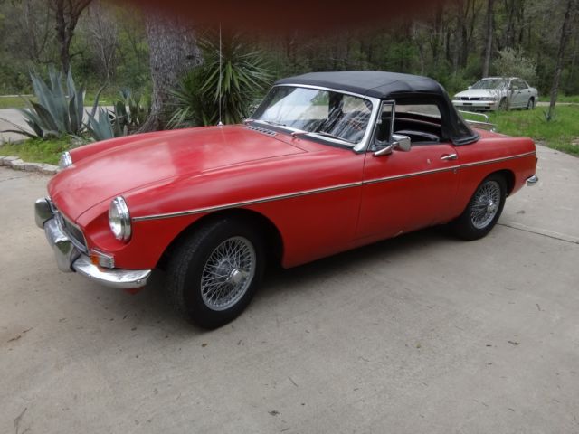1964 mg mgb roadster - the makings of a nice driver