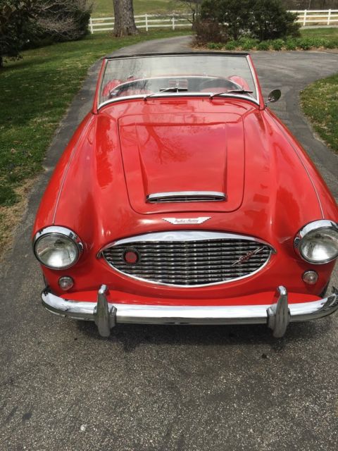 1960 austin healey 3000 mk i bn7 two seater