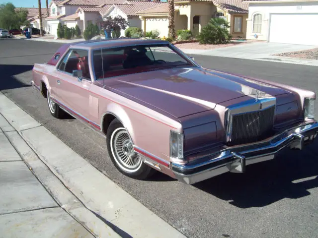 1979 lincoln mark v low miles, ,sunroof, beautiful car
