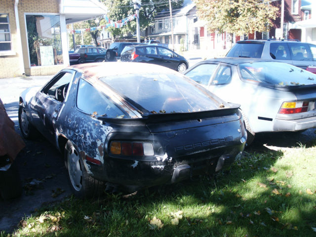 1983 porsche 928 sun roof coupe restoration project