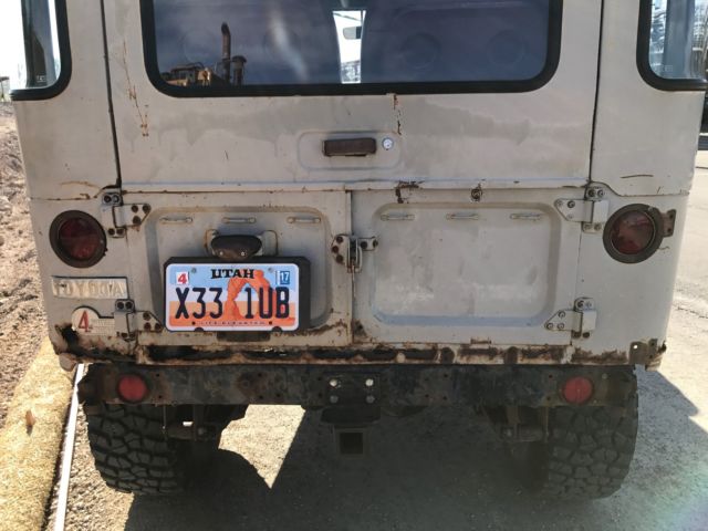 no reserve 1970 fj40 toyota landcruiser 4x4 matching numbers original runs