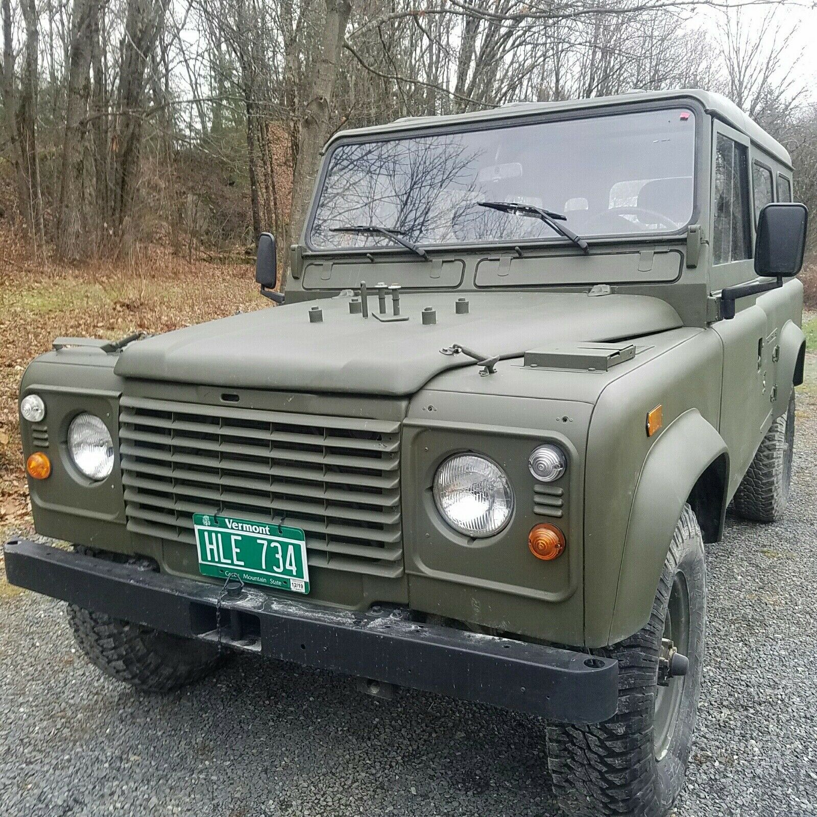 1986 land rover defender 110 green 4wd manual