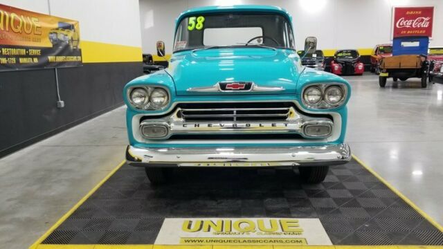 1958 chevrolet apache 3200 california truck automatic overdrive!