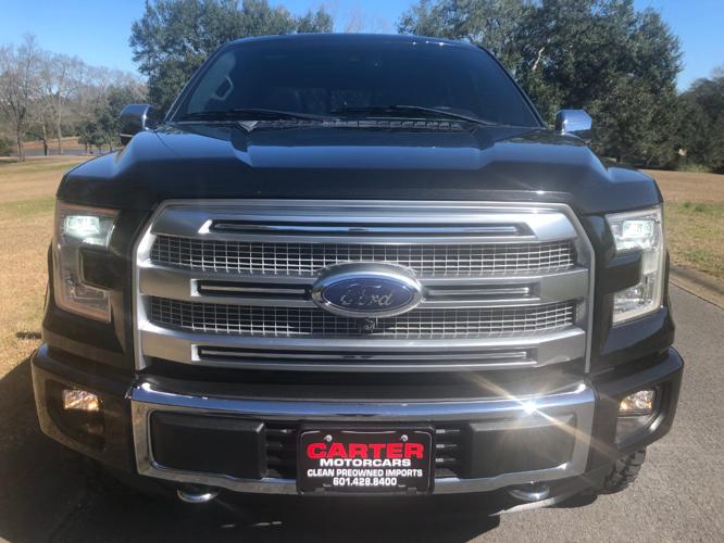 used 2015 ford f150 4x4 supercrew platinum laurel, ms 39440 for sale in choctaw, mississippi