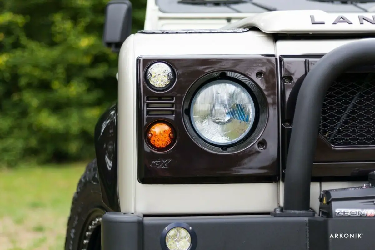 1989 land rover defender 110 - arkonik build 5,500 miles