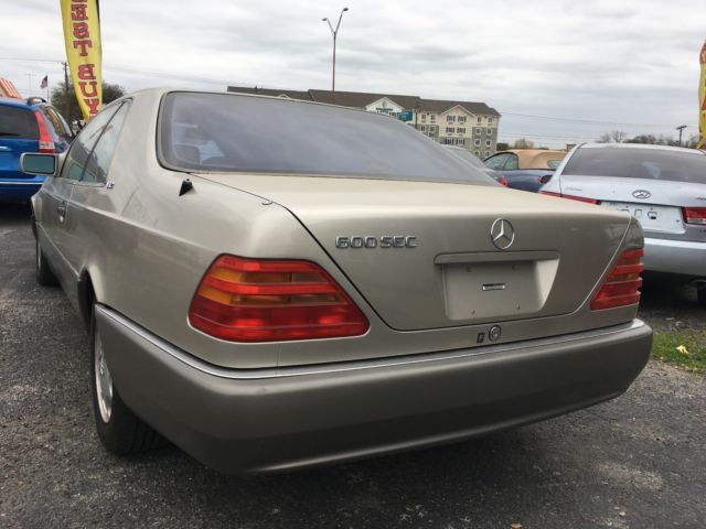 1993 mercedes benz 600sec coupe v12 low miles luxury no reserve