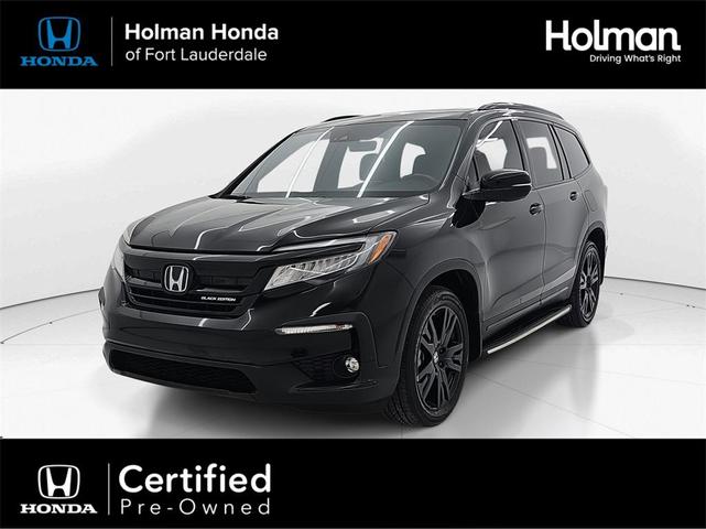 2022 honda pilot black edition
