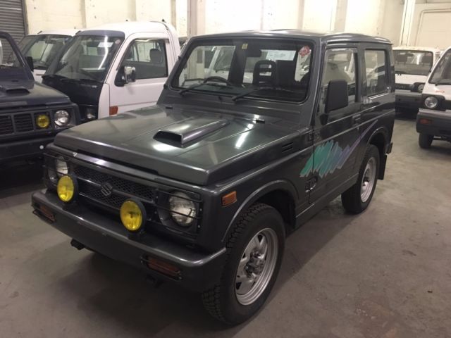 japanese mini suv 1991 suzuki jimny/samurai efi 4x4 turbo at no reserve auction!