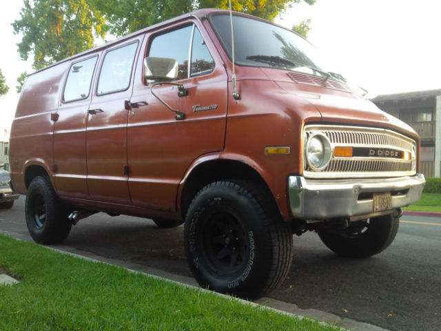 1973 dodge tradesman cargo shorty van boogie love van sportsman g10