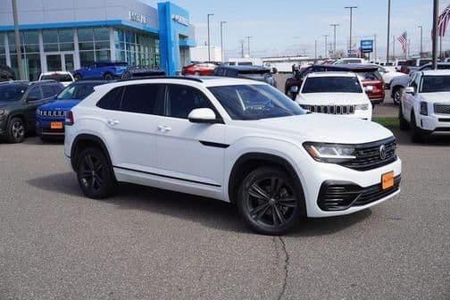 2021 volkswagen atlas cross sport 3.6l v6 se w/technology r-line in saint paul, minnesota