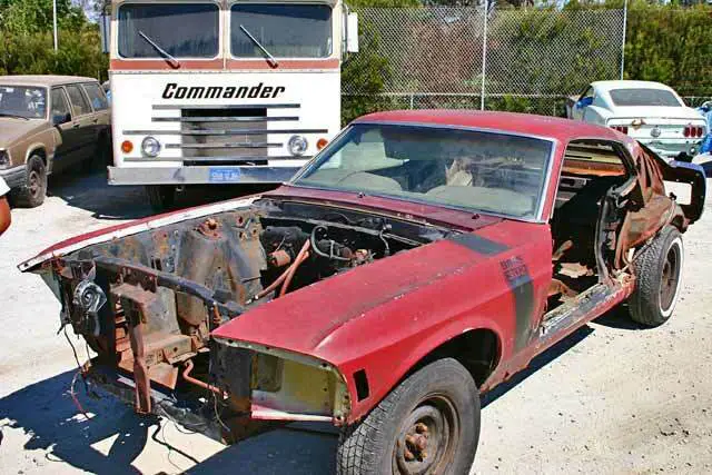 1970 boss 302 mustang project - ready to restore