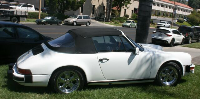 1983 porsche 911 sc conv with a/c