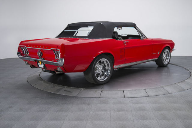 1967 ford mustang 15886 miles red convertible 392 v8 4 speed automatic