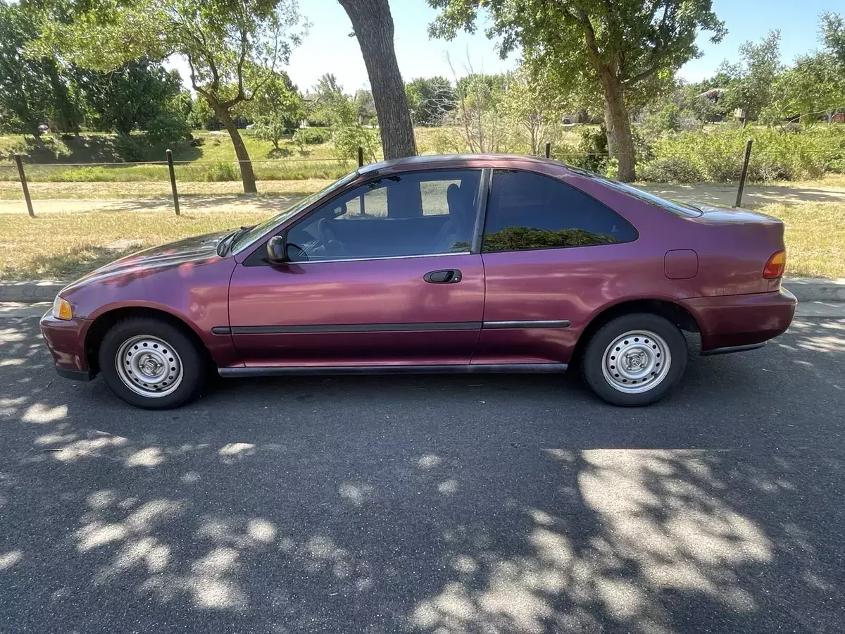 1994 honda civic coupe purple dx