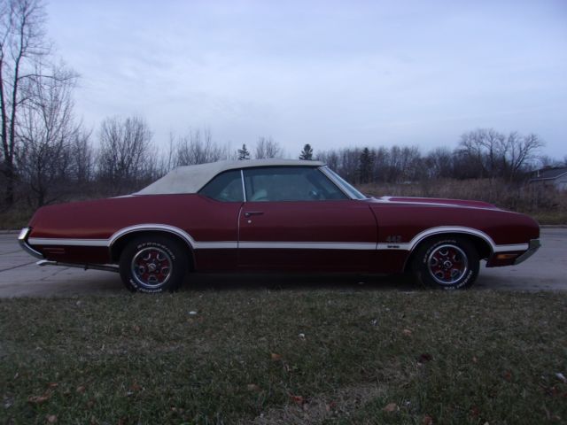 1970 oldsmobile cutlass supreme/442 w-30 convertible look-a-like
