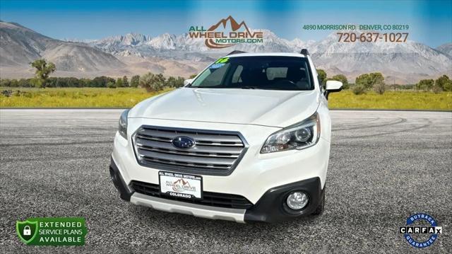 2016 subaru outback 3.6r limited