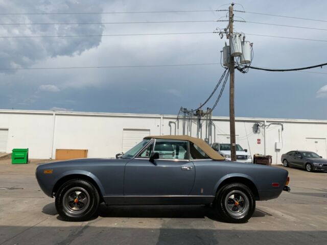 classic 1979 fiat 125 spider abarth