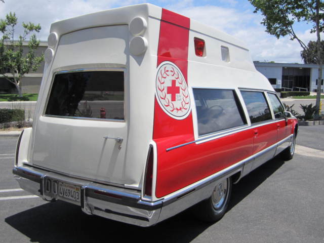 1993 cadillac fleetwood ambulance hearse 224 miles in so cal