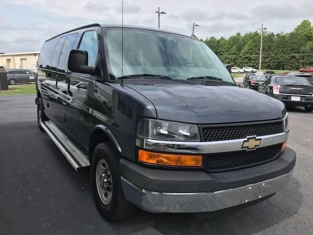 used 2014 chevrolet express 3500 lt extended passenger youngsville, nc 27596 for sale in youngsville, north carolina