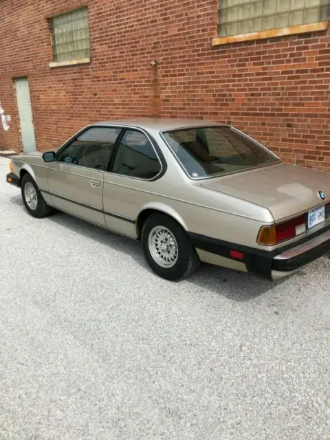 1983 bmw 633csi 5sp manual
