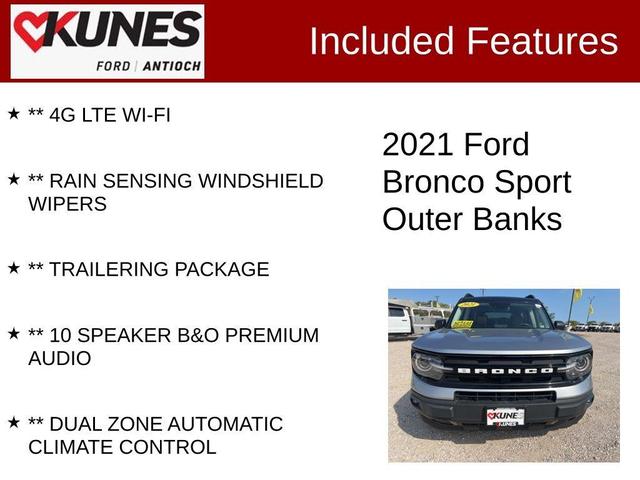 2021 ford bronco sport outer banks