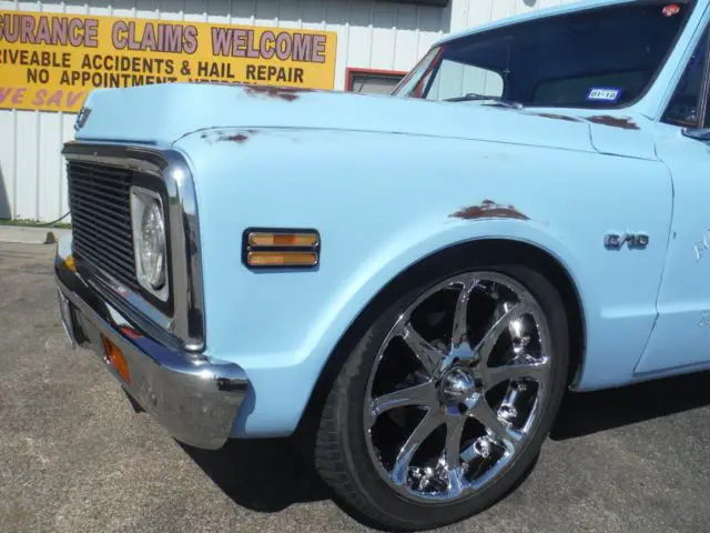 1969 chevy c10 hotrod patina truck