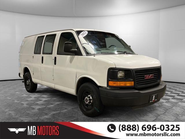 2012 gmc savana 2500 work van