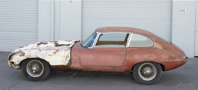 1966 etype 4.2 liter series 1 coupe 2+2 #match solid floors project