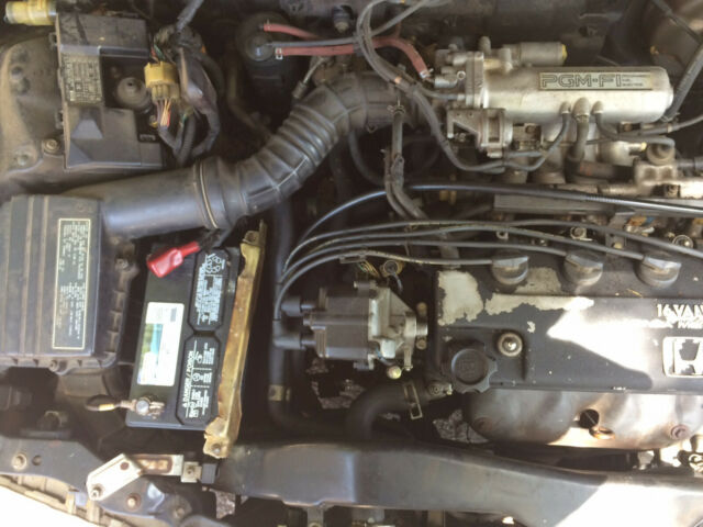 for sale honda 1988 crx si 1600cc 1.6 liter runs. parts or repair