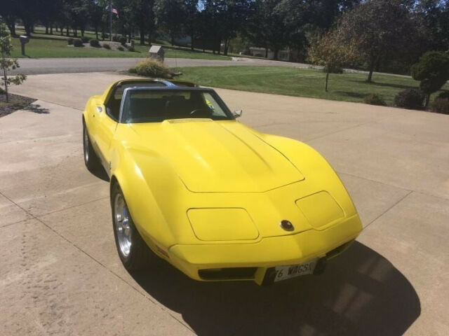 1976 chevrolet corvette stingray rebuilt v8 auto numbers matching rwd t-top