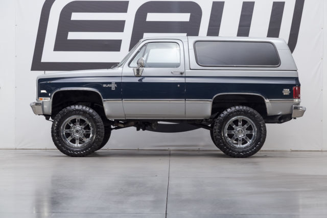 1985 chevrolet c/k 10 blazer k-5 4wd 2482 miles blue 5.0l v8 ohv automatic