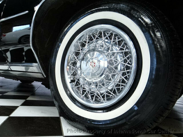 76 cadillac coupe deville 500ci a/c stunning black over red leather & stunning!