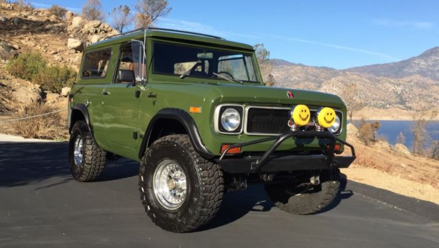 international scout 800a v8, bronco, 4x4 suv