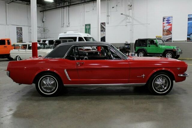 1965 ford mustang 35449 miles red coupe 289ci v8 automatic