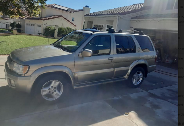 2002 infiniti qx4 base