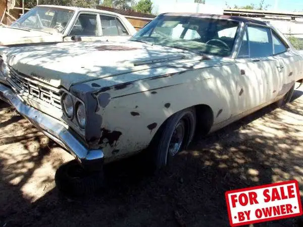 1968 plymouth road runner classic 383 big block 4 speed manual trans c548994