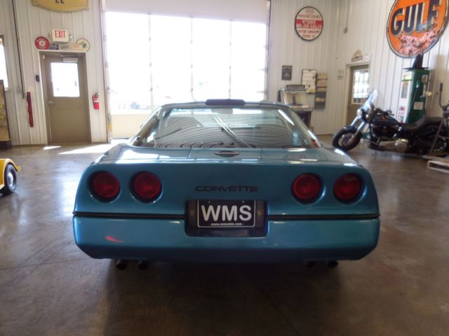 88 blue vette classic car show v8 power auto aluminum black sports wms leather
