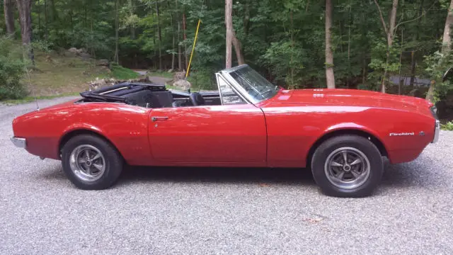 1967 pontiac firebird convertible factory a/c and matching numbers