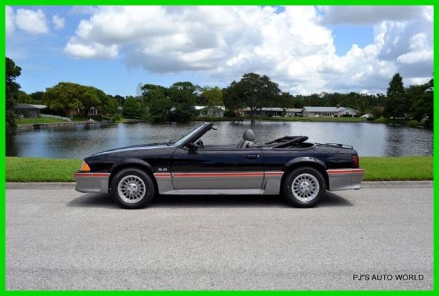 1989 gt survivor car showing 23,806 miles. 5.0l fuel v8