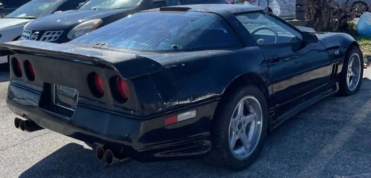 black chevrolet corvette with 109739 miles available now!