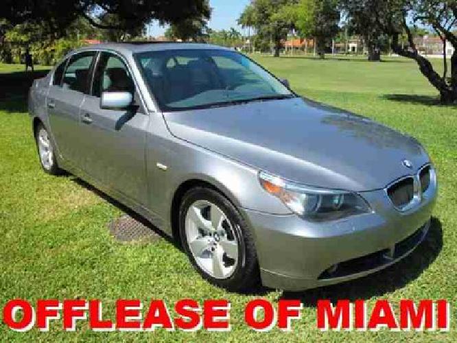 2005 silver grey metallic bmw 5 series in miami, fl