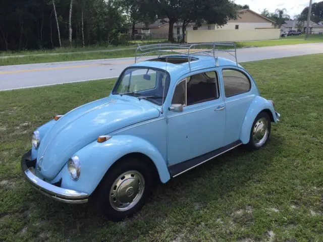 1969 volkswagen vw sunroof beetle driver- no reserve