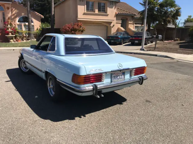 1972 mercedes-benz 450 sl-class convertible 2 tops