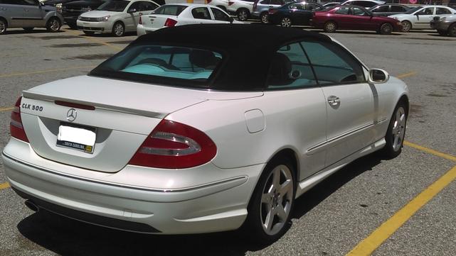 2005 mercedes-benz clk-class 500 cabriolet