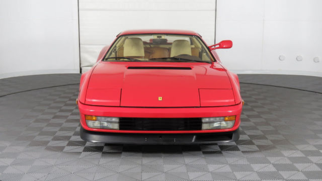 1985 ferrari testarossa, flying mirror, 3200 original miles, wow!!!