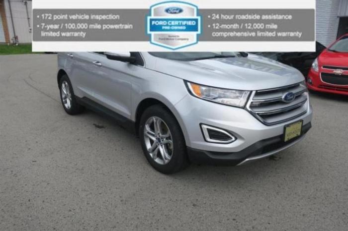 2016 ford edge titanium awd titanium 4dr crossover for sale in summersville, west virginia