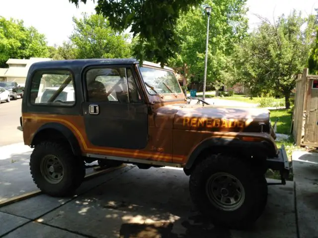 1985 classic jeep cj-7 renegade - sell/trade/obo - $7000