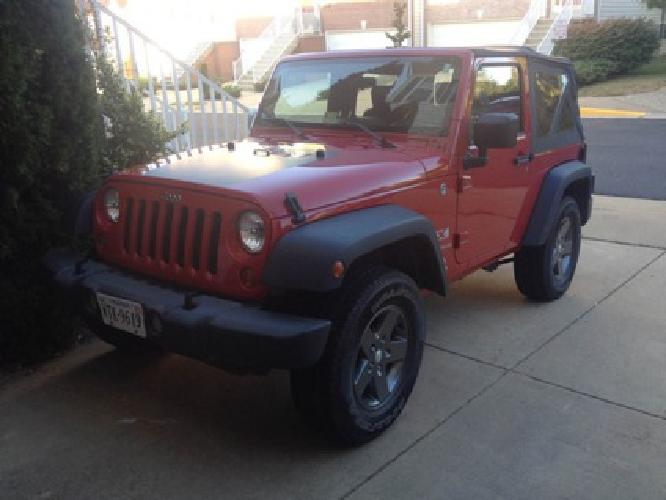 obo 2007 jeep wrangler x 2 door in ashburn, va